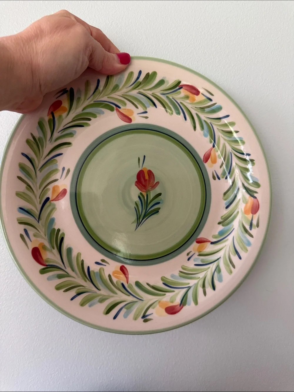 Provence Dinner Plate by GAIL PITTMAN SLAH Excellent Condition